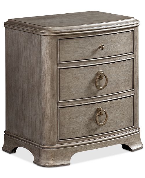 Furniture Kelly Ripa Home Hayley Bedroom 3 Drawer Nightstand