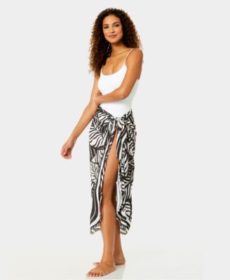 Women's Tie-Front Swim Cover-Up Pareo