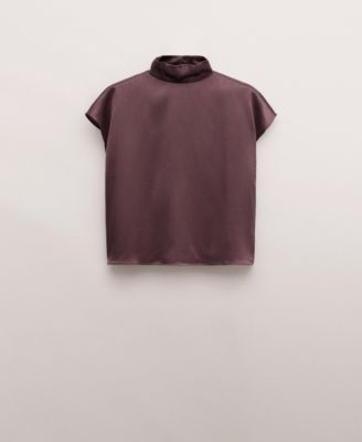 Women's Satin Silk Blouse