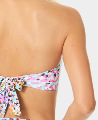 Women's Liz Twist Bandeau Neck Swim Bikini Top