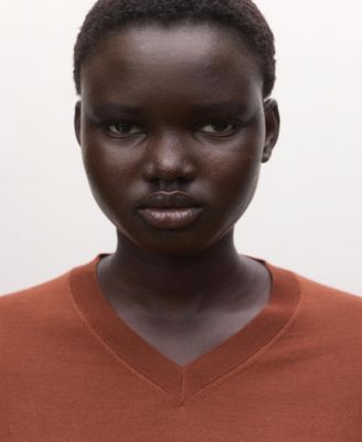 Women's Selection Wool Short-Sleeved Sweater