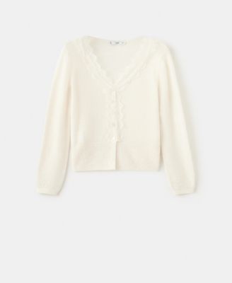 Women's Lace Knit Cardigan