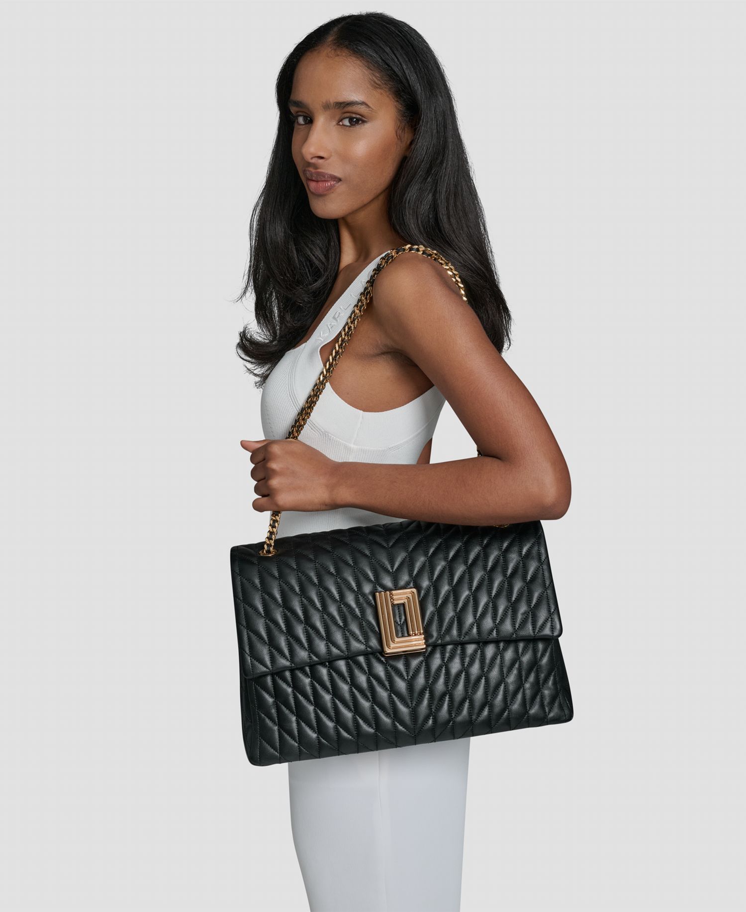 Lafayette Jumbo Leather Shoulder Bag