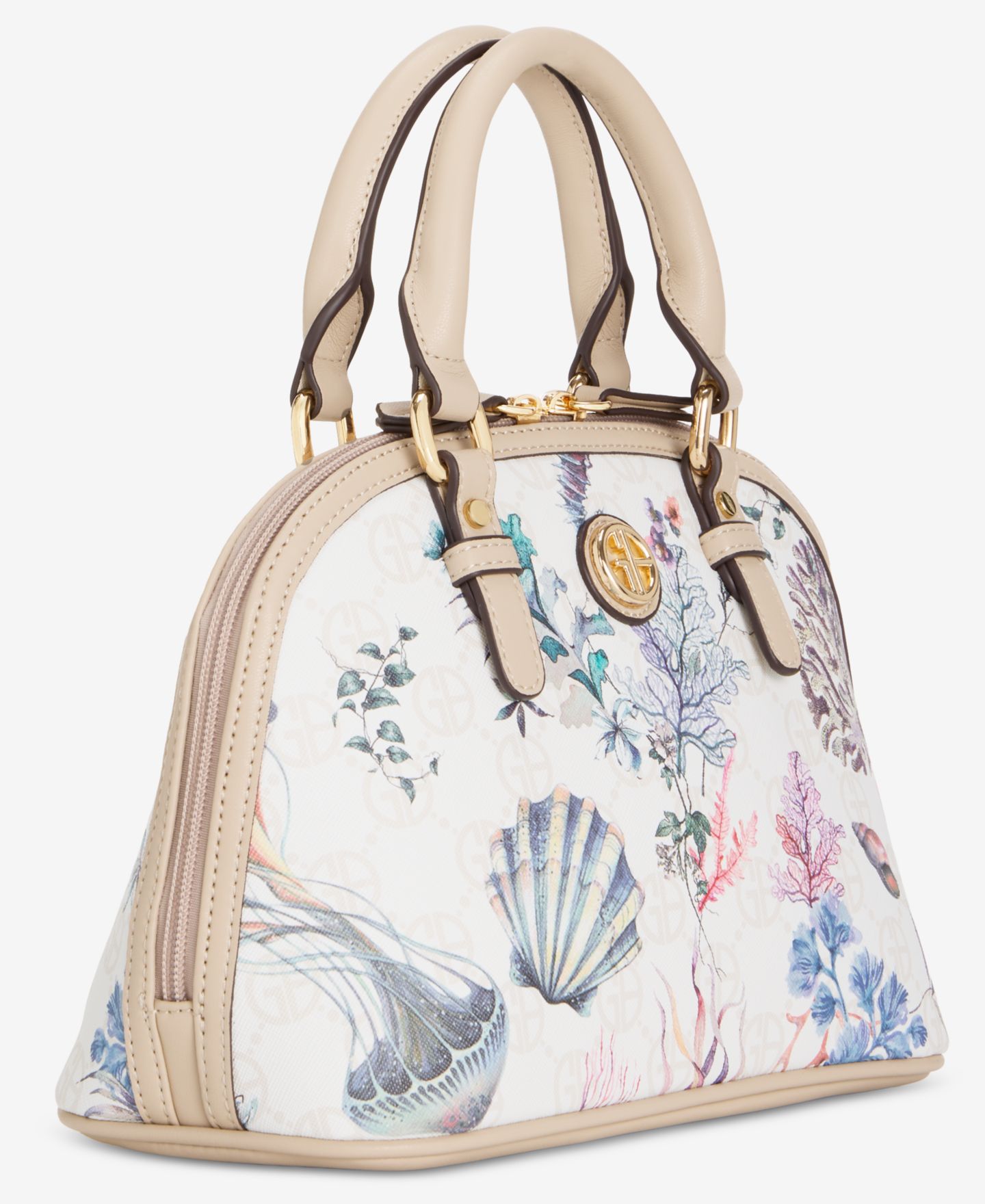 Женская сумка Giani Bernini Sea Print Mini Dome Satchel, цвет: Морской — фото 3