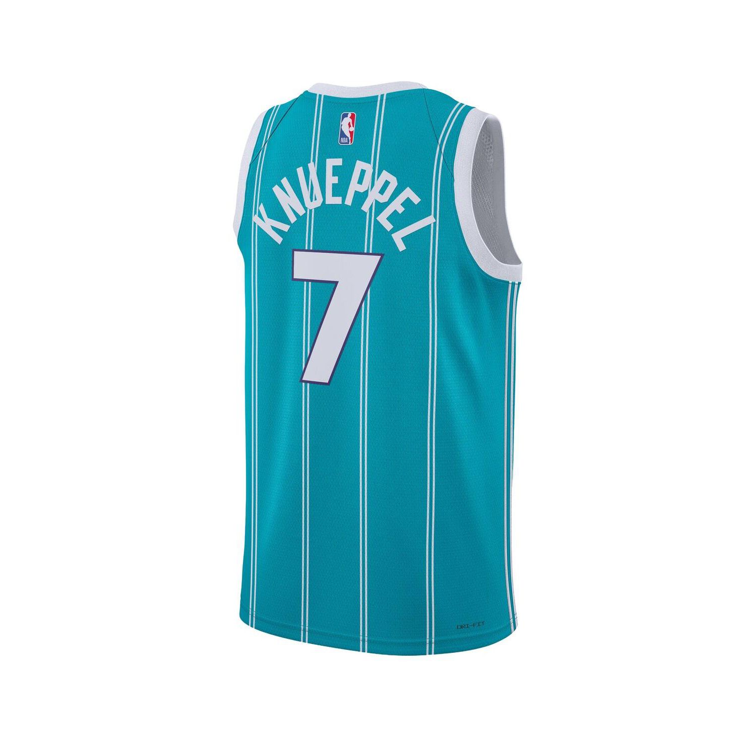 Men's and Women's Kon Knueppel Teal Charlotte Hornets Swingman Icon Edition Jersey