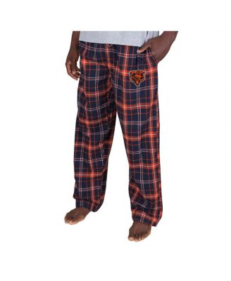 Men's Navy Chicago Bears Ultimate Plaid Flannel Pants
