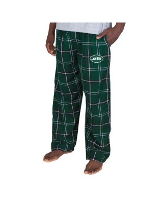 Men's Green New York Jets Ultimate Plaid Flannel Pants