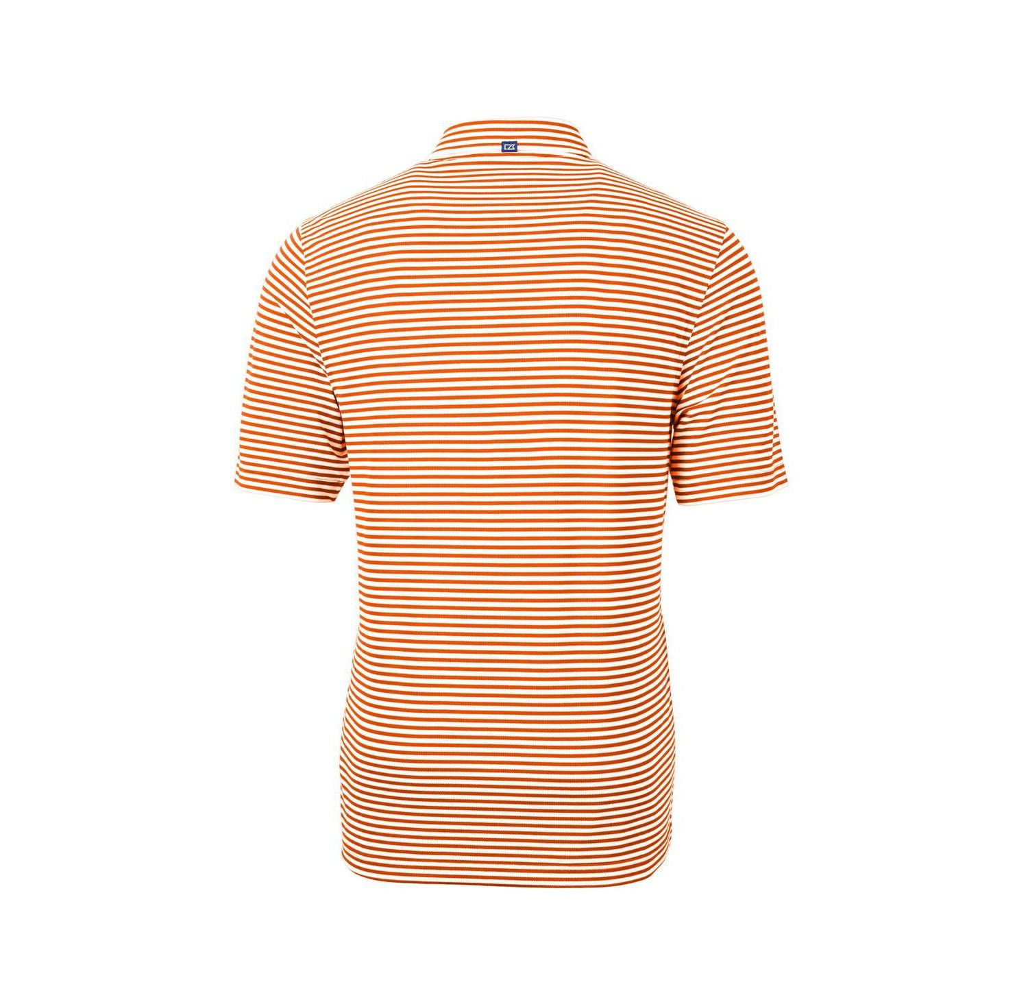Men's Orange Tennessee Volunteers Vault DryTec Virtue Eco Pique Stripe Polo Shirt