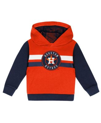 Toddler Orange/Navy Houston Astros Wind Up Pullover Hoodie and Sweatpants Set