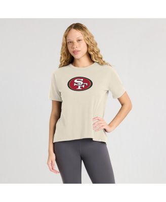 Women's Cream San Francisco 49ers Dove Legacy T-Shirt
