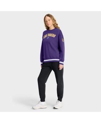 Women's Purple LSU Tigers Oversized Legacy Phoenix Sweatshirt