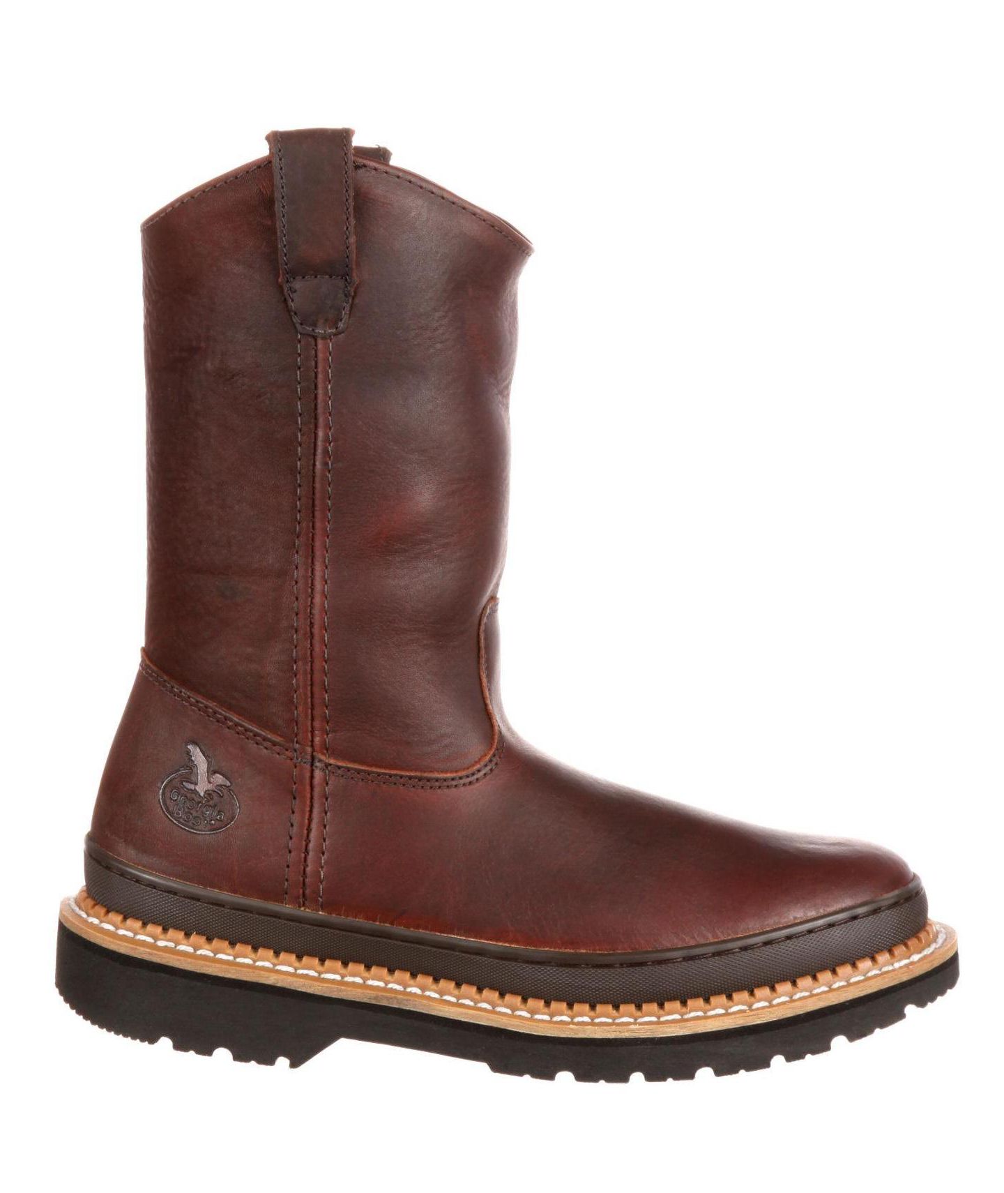 Мужские ботинки GEORGIA BOOT Giant Pull-On Work Boot, цвет: Коричневый — фото 1