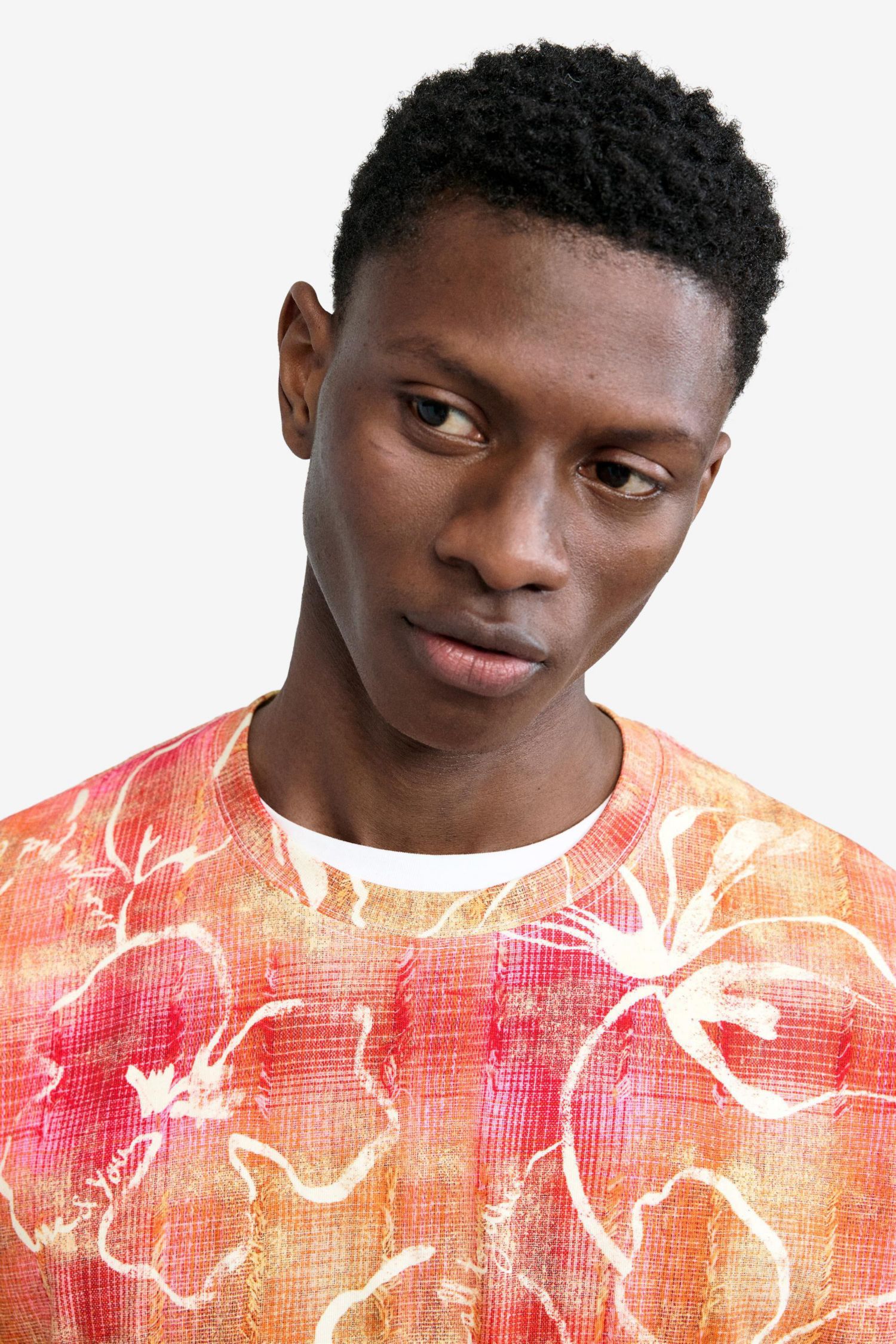 Men's T-shirt arty print