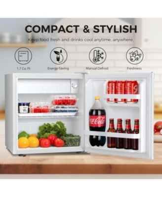 1.6 Cu. Ft. Compact Refrigerator with Chiller Compartment