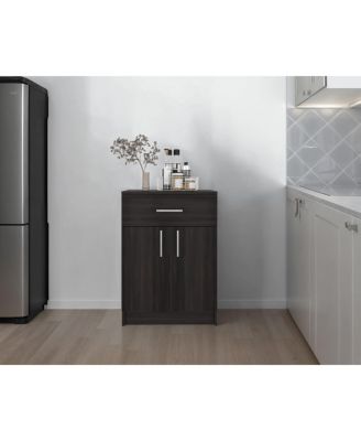 Cope kitchen Pantry in melamine with 2 doors and 1 drawer
