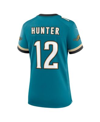Women's Travis Hunter Teal Jacksonville Jaguars Alternate 2 Prowler Throwback Game Jersey