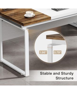 63" Computer Desk Home Office Desk Writing Table for Workstation (Only Table)