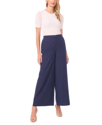 Women's Wide-Leg Pull-On Pants