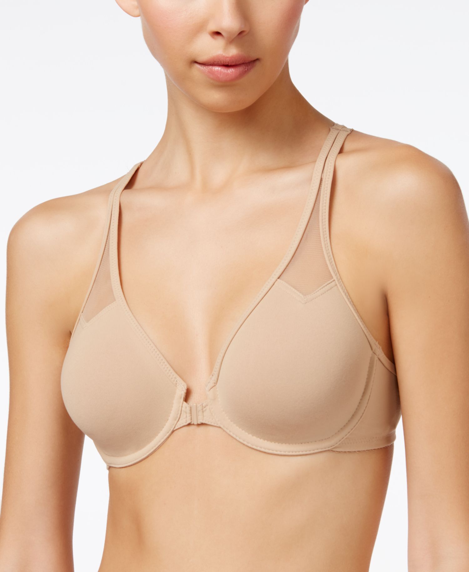 Body by Wacoal Racerback Underwire Front Close Bra 65124