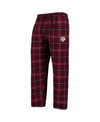 Men's Maroon/Black Texas A&M Aggies Ultimate Flannel Pants