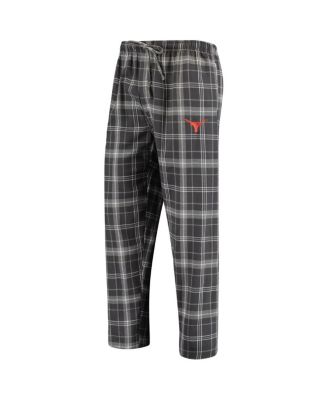 Men's Charcoal/Gray Texas Longhorns Ultimate Flannel Pants