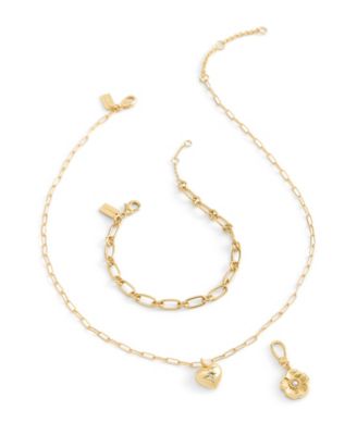 Faux Pearl Collectible Signature Sculpted Tea Rose Jewelry Charm