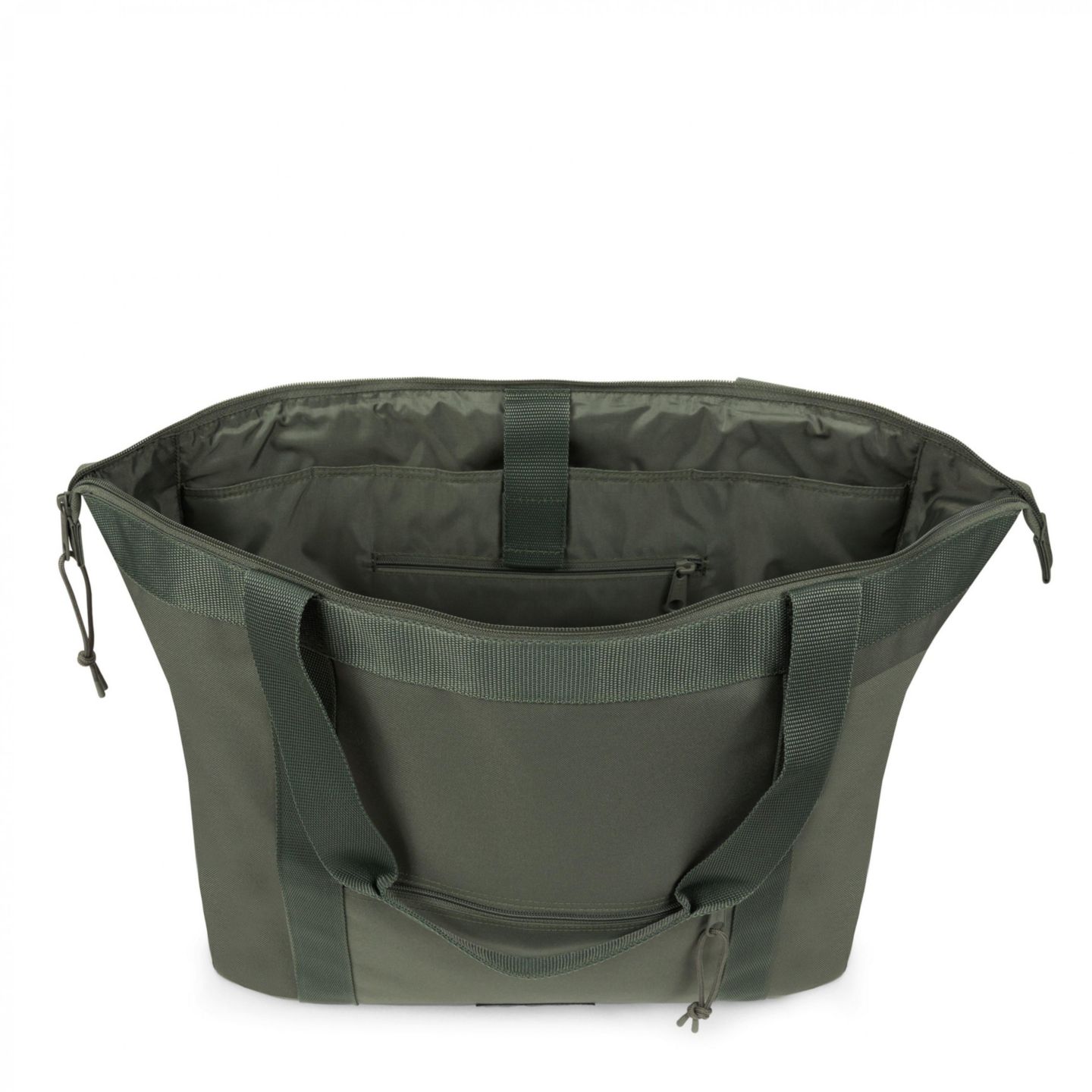 Женская сумка Eastpak Travel Tote Monotone Khaki Shoulder, цвет: Хаки — фото 3