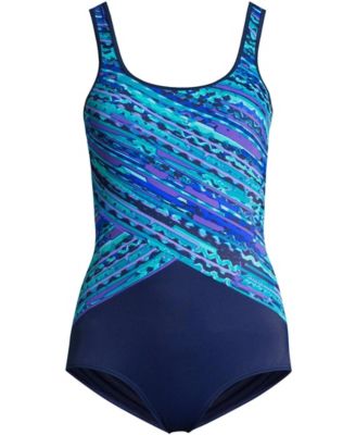 Women's Tugless Low Leg One Piece Swimsuit