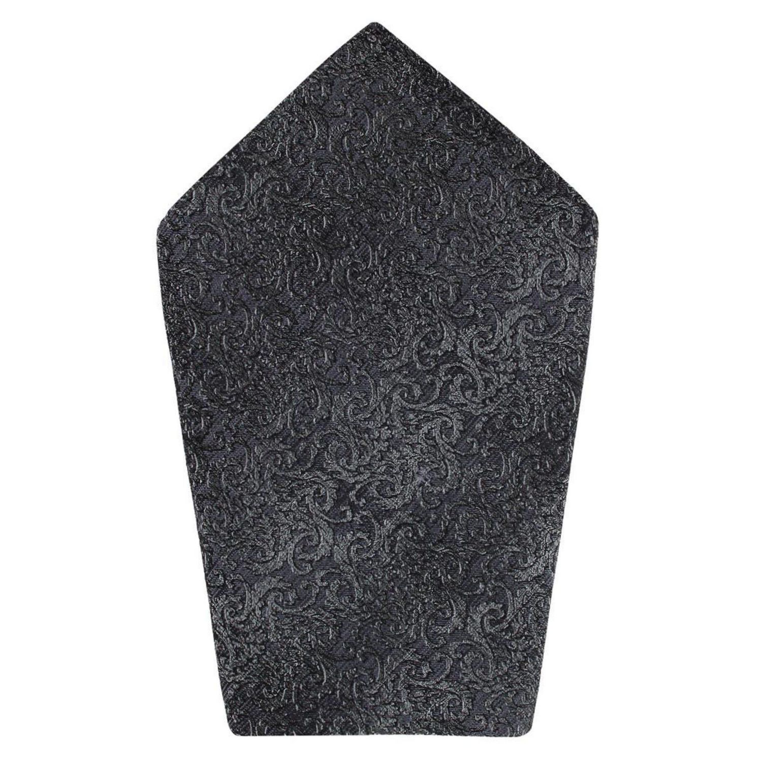 Men's Esteban Scrolling Vines Silk Necktie and Pocket Square Bundle