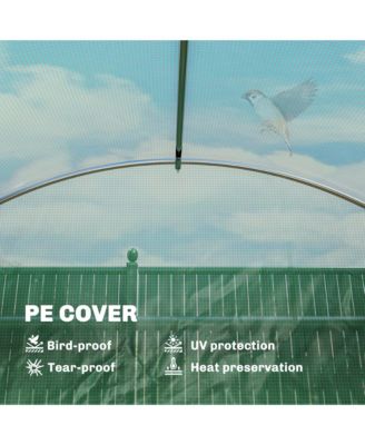 Walk-in Tunnel house with Shelves, Hoop House house