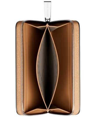 MICHAEL Jet Set Zip Around Card Case Wallet