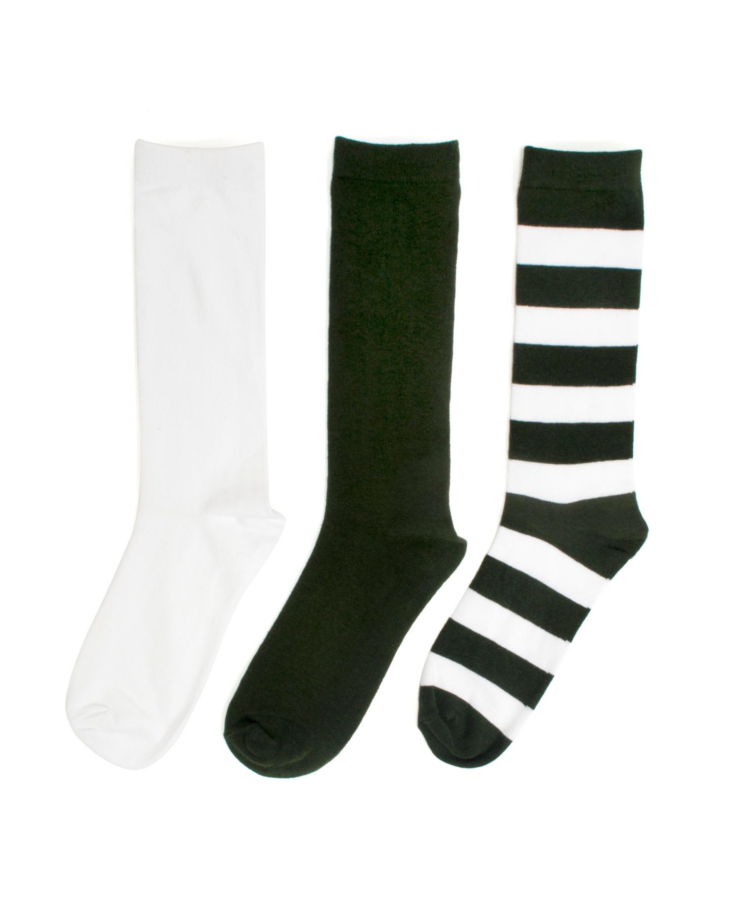 Unisex 3 Pack Sport Crew Socks