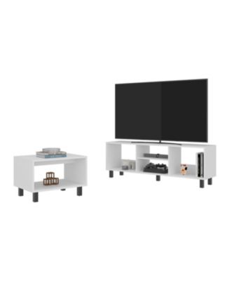 Eclipse Duo Rack and Coffee Table with Open Shelves