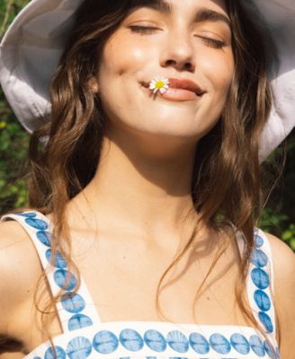 Women's Structured Taffeta Midi Skirt