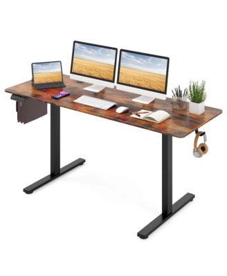 63 x 24 Inch Sit Stand Desk Height Adjustable Electric Standing Desk
