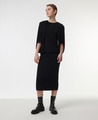 Women's Knitted Pencil Skirt