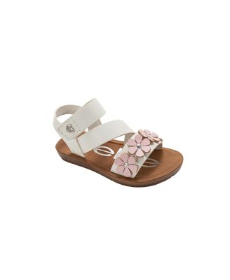 Big Girls Sandals – Cute Flat Adjustable Summer Strappy Sandals