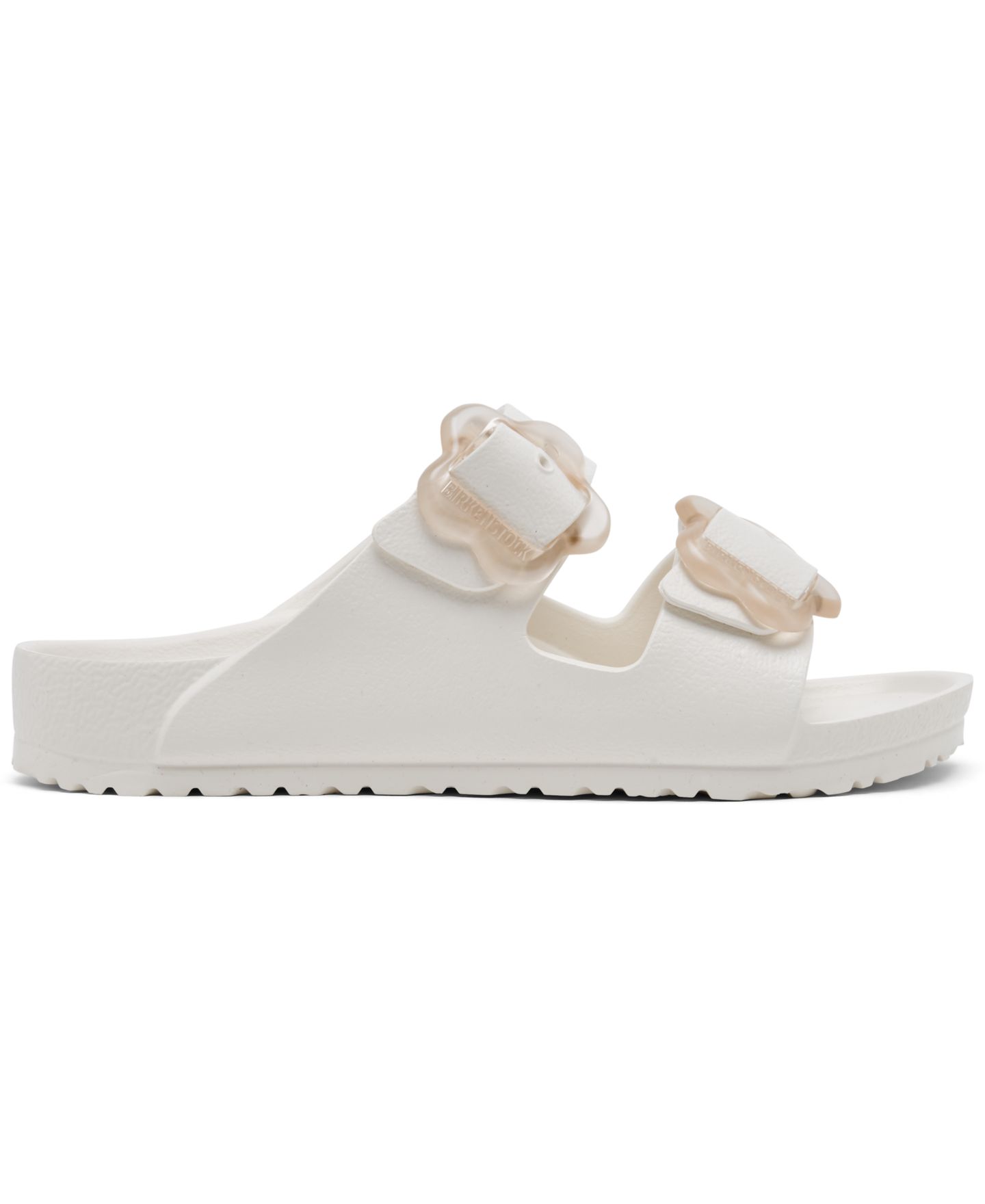 Сандалии Birkenstock Arizona EVA Flower Sandals from Finish Line для девочек, цвет: Яичная скорлупа — фото 3