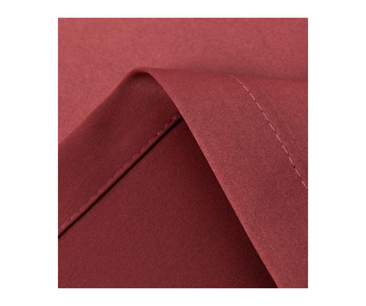Kate Aurora Burgundy Red 2 Piece Grommet Top Blackout Curtain Panels For Extra Long Windows