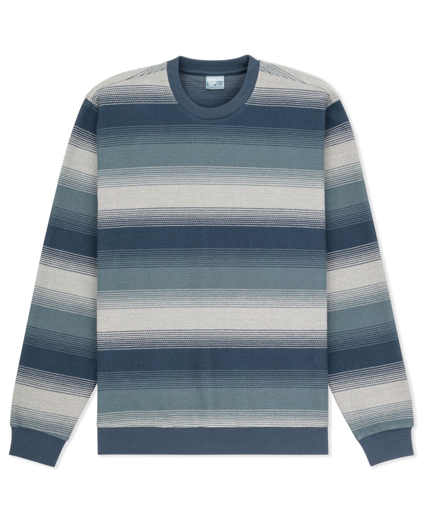 Мужская толстовка Hurley Hacienda Crewneck, цвет: Monsoon — фото 6