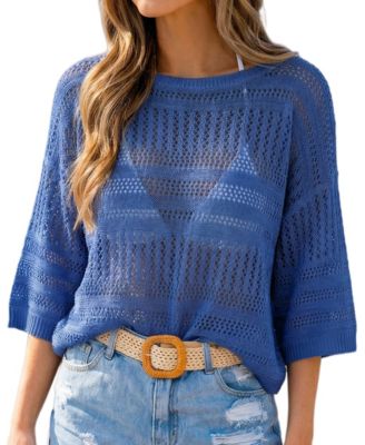 Women's Salt in the Air Cover-Up Top
