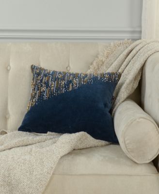 Elsie Cotton Decorative Pillow, 14" x 20"