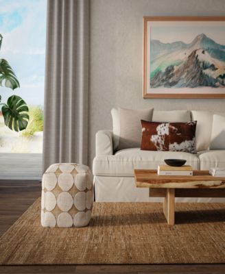 Tracy Cotton Blend Decorative Pillow, 24" x 24"