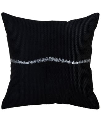 Faye Cotton Velvet Decorative Pillow, 22" x 22"