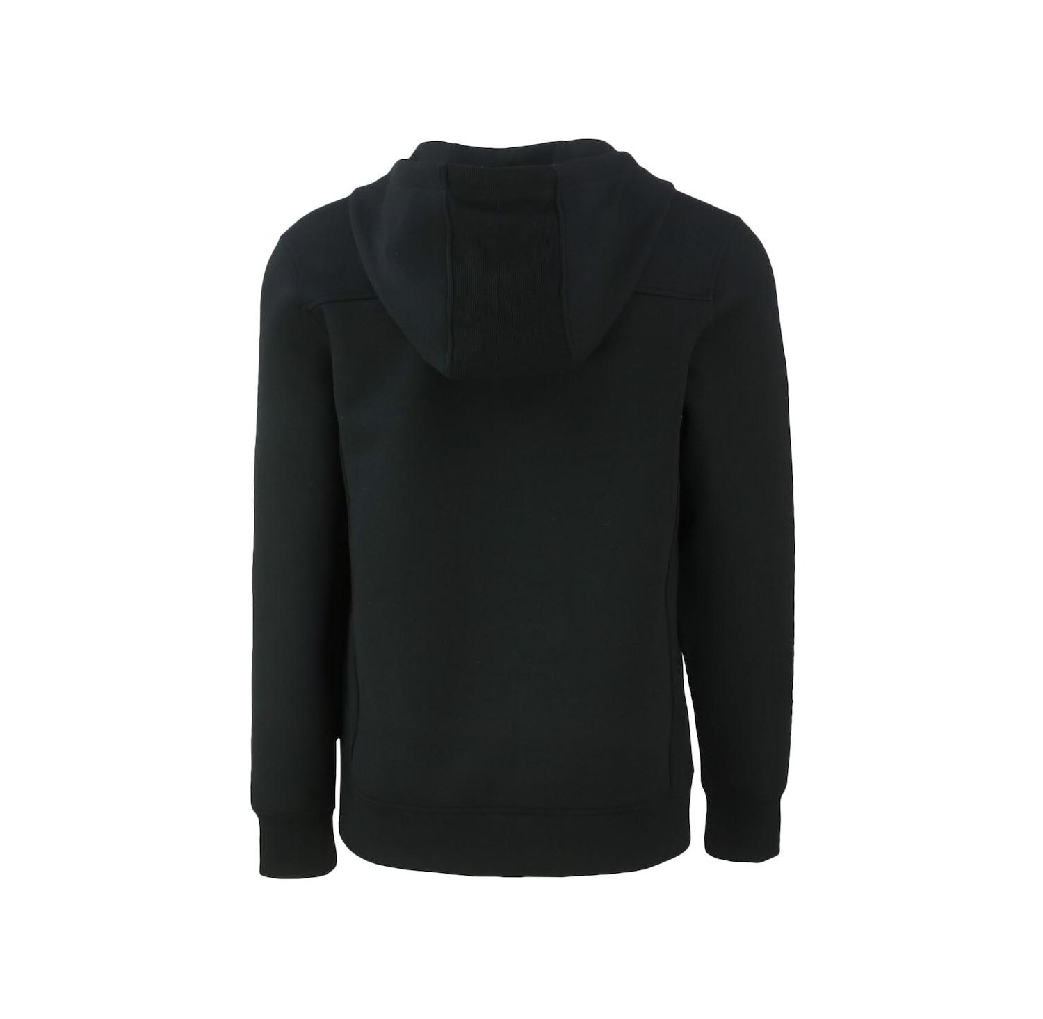 Men's Black San Francisco 49ers Throwback Roam Eco Half-Zip Pullover Hoodie