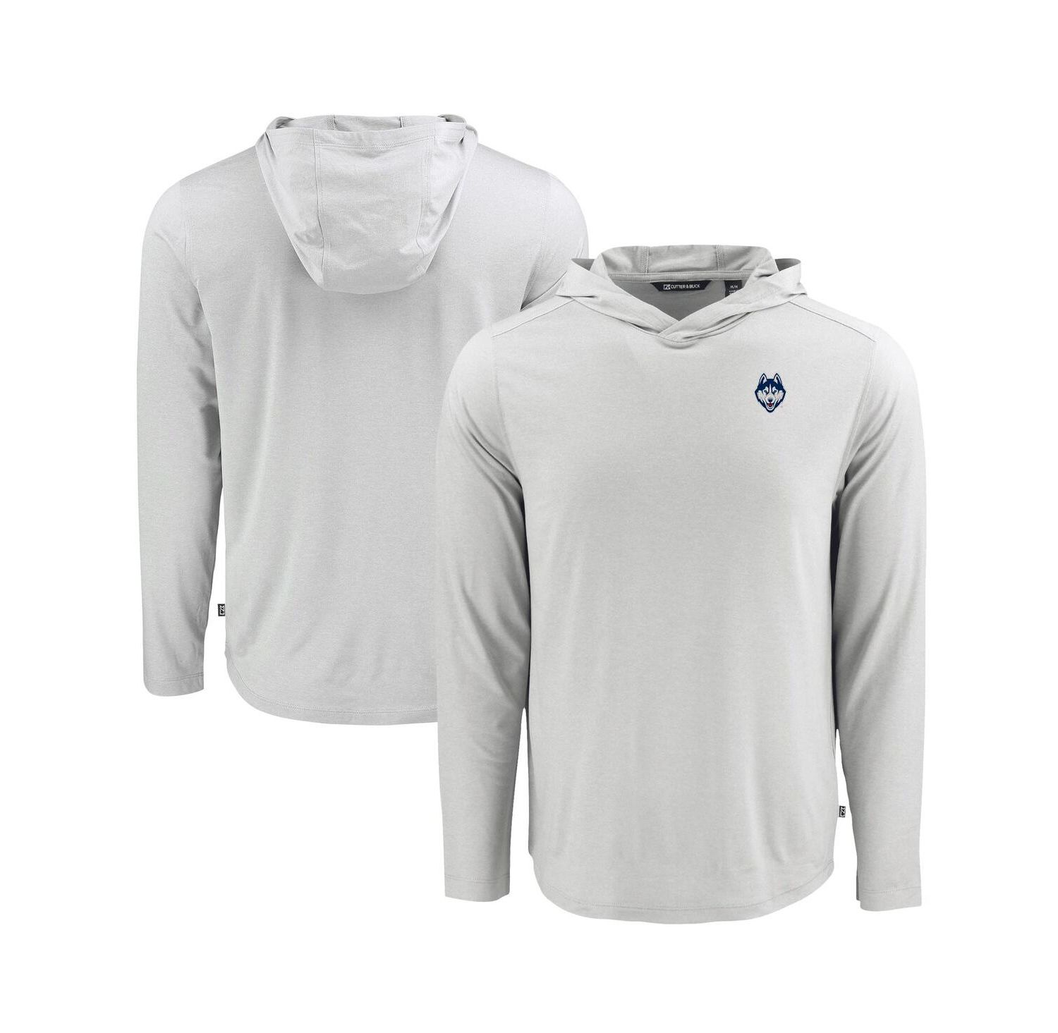 Men's Gray UConn Huskies Coastline Epic Comfort Eco Long Sleeve Hoodie