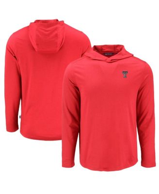 Men's Red Texas Tech Red Raiders Coastline Epic Comfort Eco Long Sleeve Hoodie