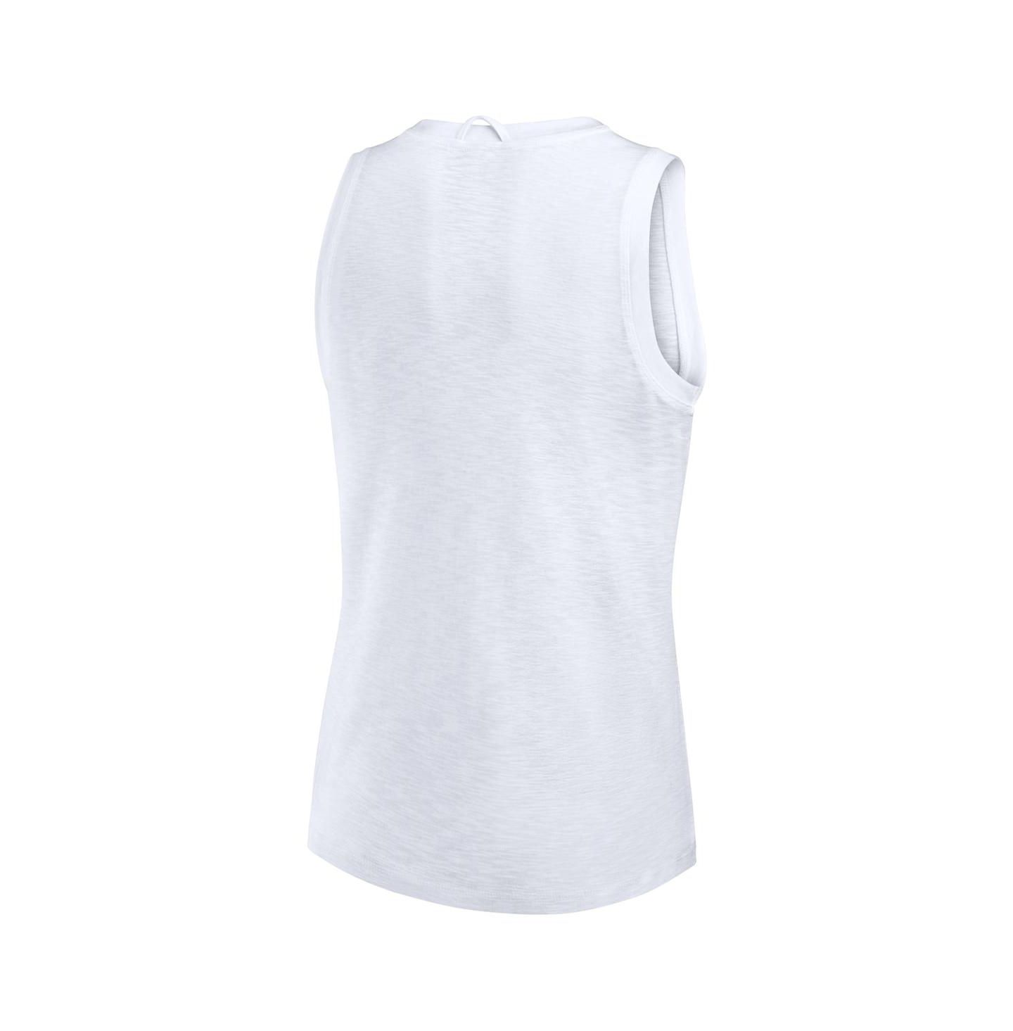 Женский топ Fanatics White Tampa Bay Lightning Slub — фото 3