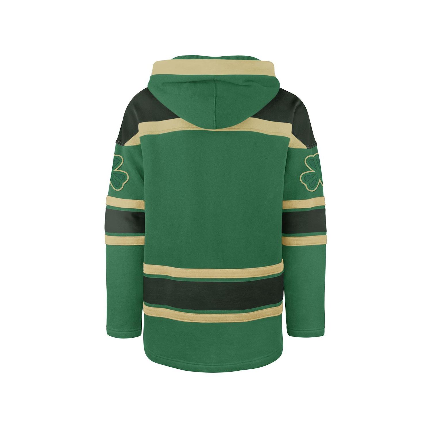 Men's Kelly Green Chicago Bulls McLucky Superior Lace-Up Pullover Hoodie