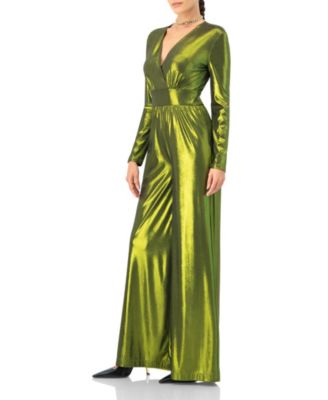 Women's V-Neck Wide-Leg Jumpsuit